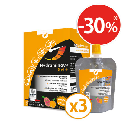 HYDRAMINOV® Gel+ - 3 Gourdes