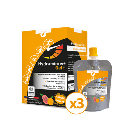 HYDRAMINOV® Gel+ - 3 Gourdes