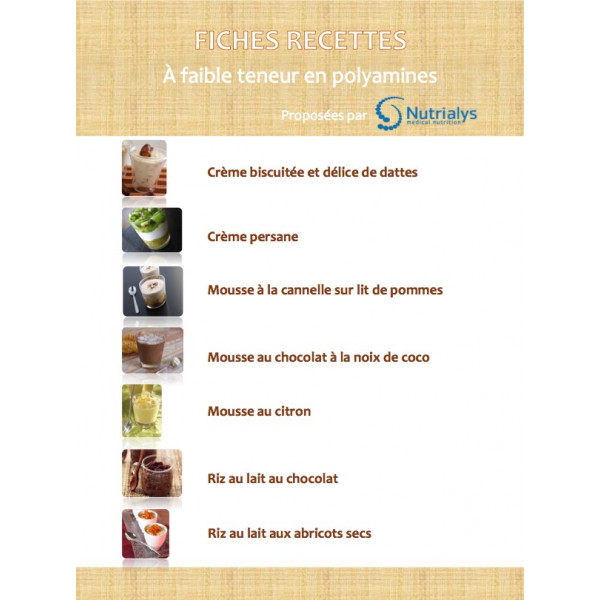 Livret A5 Fiches Recettes NUTRIALYS Livret A5 Fiches Recettes NUTRIALYS