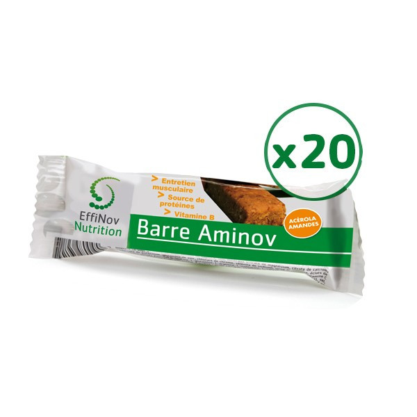 AMINOV Barre Prot. - 20 Barres AMINOV Barre Prot. - 20 Barres