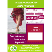 Affiche prix barré CIRCULINOV