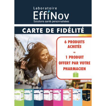 CARTE FIDELITE EFFINOV (x10)