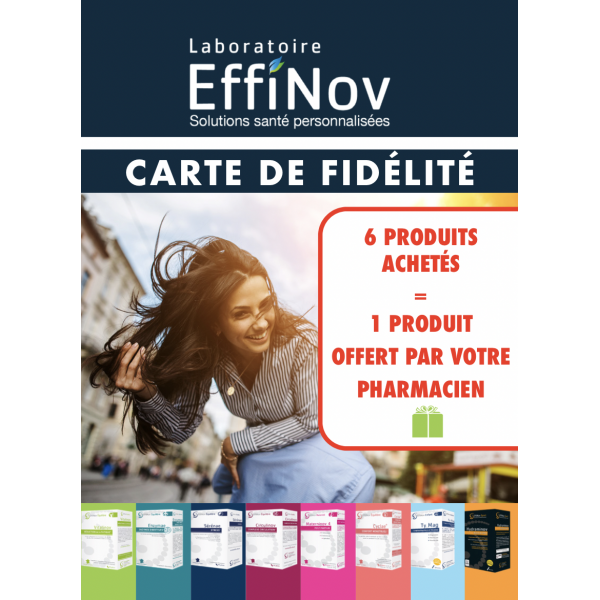 CARTE FIDELITE EFFINOV (x10)