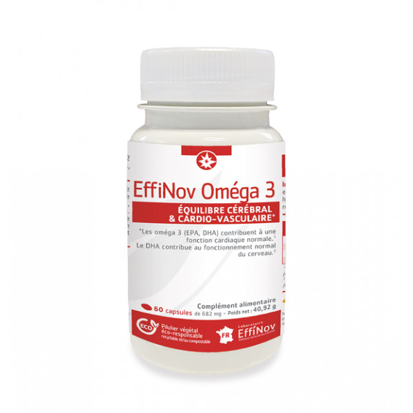 EFFINOV OMEGA 3 - 60 Caps.