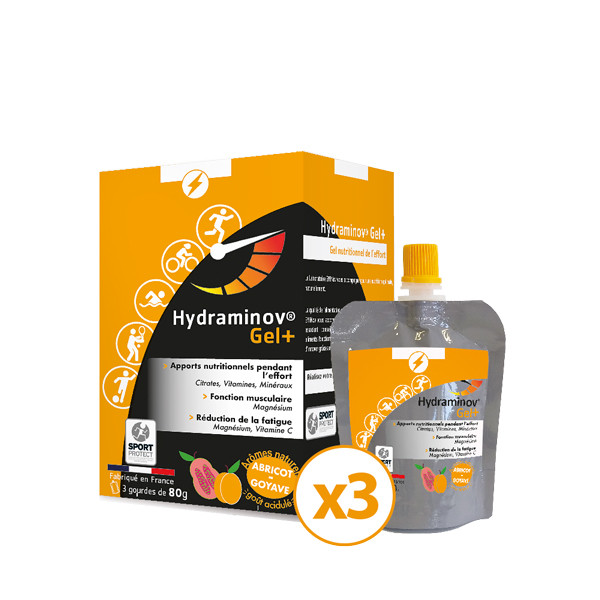 HYDRAMINOV® Gel+ - 3 Gourdes