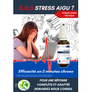 Affiche comptoir SOS Stress
