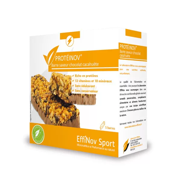 PROTEINOV® Chocolate Peanut - 5 Bars PROTEINOV® Chocolate Peanut - 5 Bars