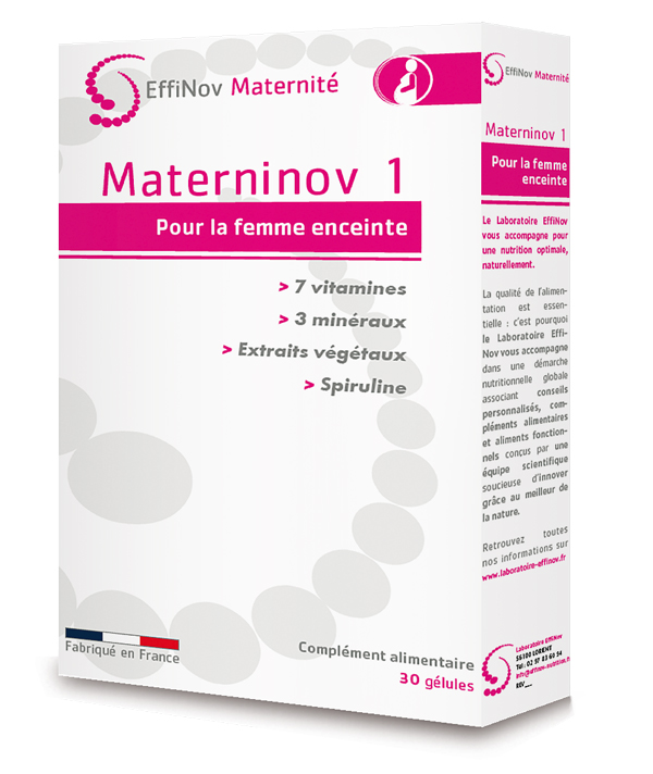 Materninov 1, complément alimentaire 1er trimestre de grossesse