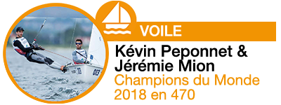 Kévin Peponnet et Jérémie Mion Champion du Monde 470