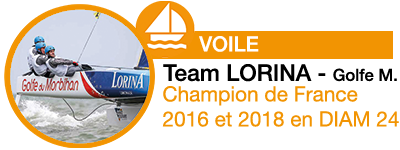 Team Lorina Golfe du Morbihan partenaire EFFINOV SPORT