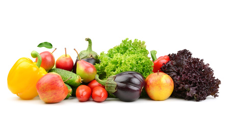 légumes et fruits de printemps