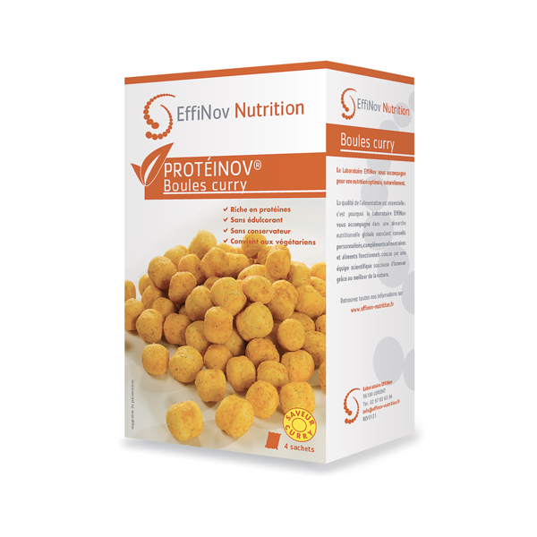 Boules curry Protéinov®