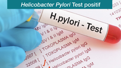 Helicobacter Pylori Test positif