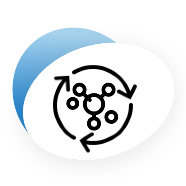 Pictogramme Synergie d’actifs